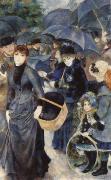 Pierre-Auguste Renoir the  umbrellas painting